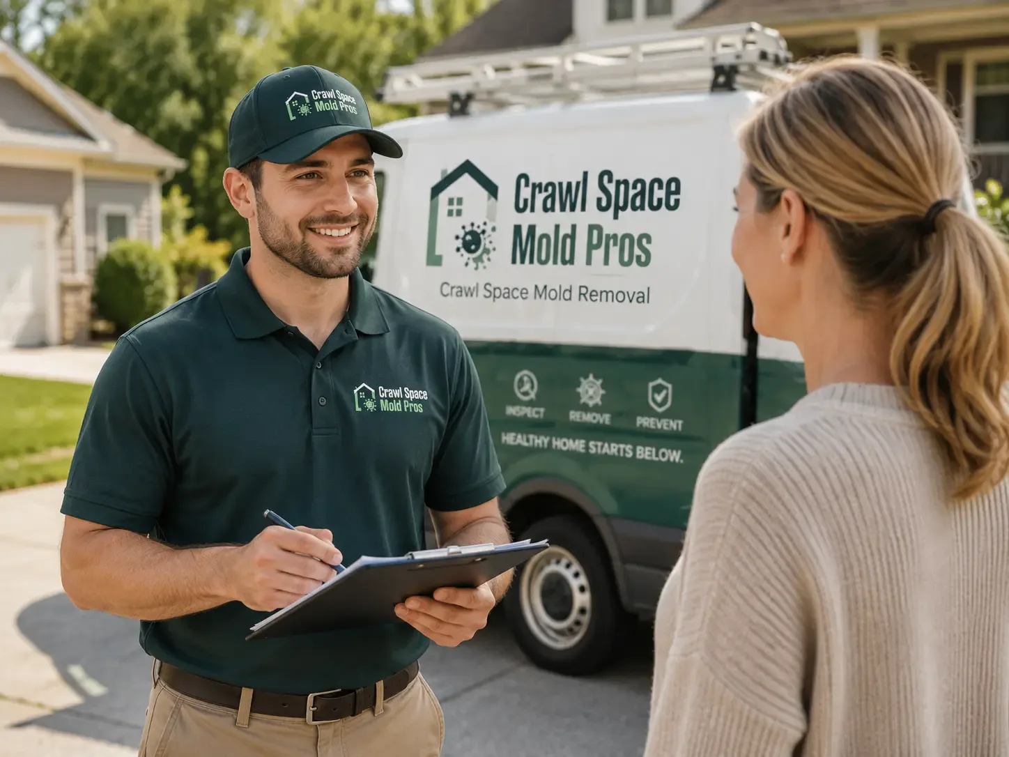 Crawl Space Mold Removal Luana, IA FAQs